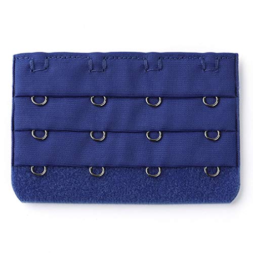 Allegra K Damen 3 x 4 Haken Bra Extenders Gurt Extention Dunkelblau 1 STK von sourcing map