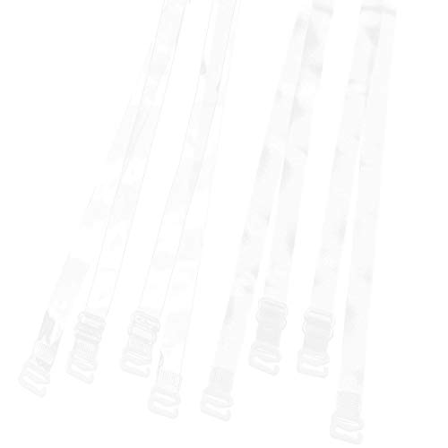 Allegra K Damen Klare BH-Träger Ersatz Weiche Unsichtbare Schultergurte Clear Klar 2 Paare 1.2cm Allegra K Damen Klare BH-Träger Ersatz Weiche Unsichtbare Schultergurte Clear Klar 2 Paare 1.2cm von sourcing map