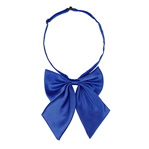 uxcell Damen Einstellbare feste Farbe Schleifer Halter Hals Bogen Krawatte Einheitsgröße Königsblau Einheitsgröße von uxcell