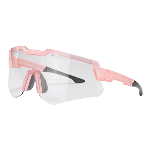 sourcing map Sport-Sonnenbrille, polarisiert, für Herren und Damen, Mountainbike, Fahren, Angeln, Laufen, transparent, grau/rosa sourcing map Sport-Sonnenbrille, polarisiert, für Herren und Damen, Mountainbike, Fahren, Angeln, Laufen, transparent, grau/rosa von sourcing map