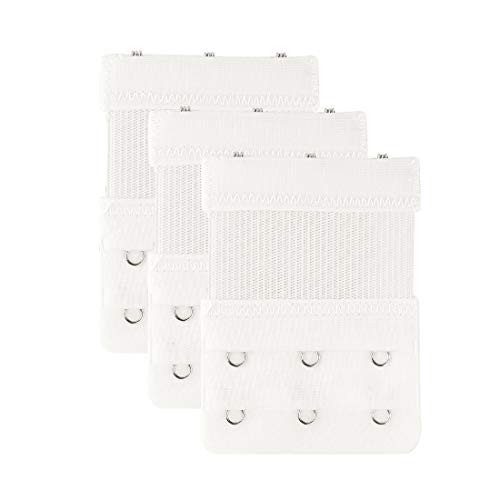 sourcing map Unterwäsche Schnalle Positionen BH Gurt Trägerhaken Weiß 2 Rows 3 Hooks 3 Pcs sourcing map Unterwäsche Schnalle Positionen BH Gurt Trägerhaken Weiß 2 Rows 3 Hooks 3 Pcs von sourcing map