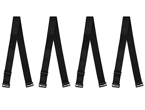 sourcing map Verstellbar Schulter BH Träger Elastisch Schultergürtel Ersatz für Frauen Schwarz-3 15 mm von sourcing map