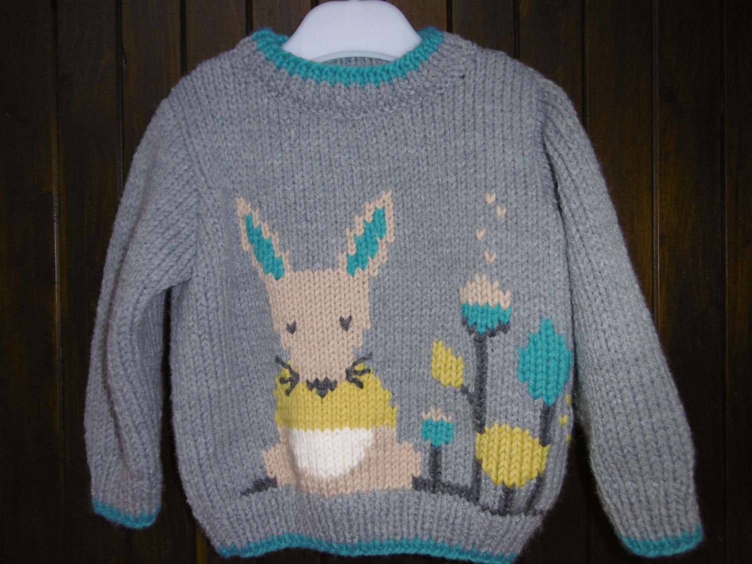 Pullover Baby Und Kind Junge Muster Handgestrickte Maus von souricettecreation