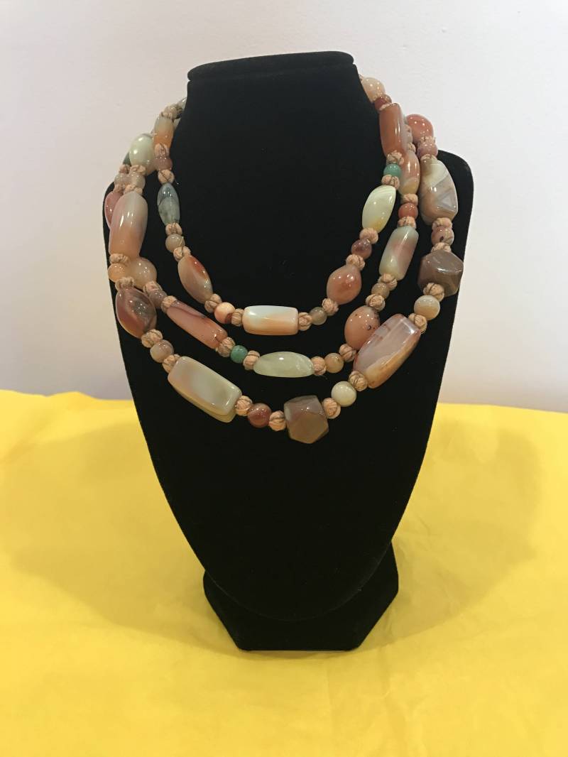 Achat Einzelstrang Halskette Achat Einzelstrang Halskette von southseapearlco