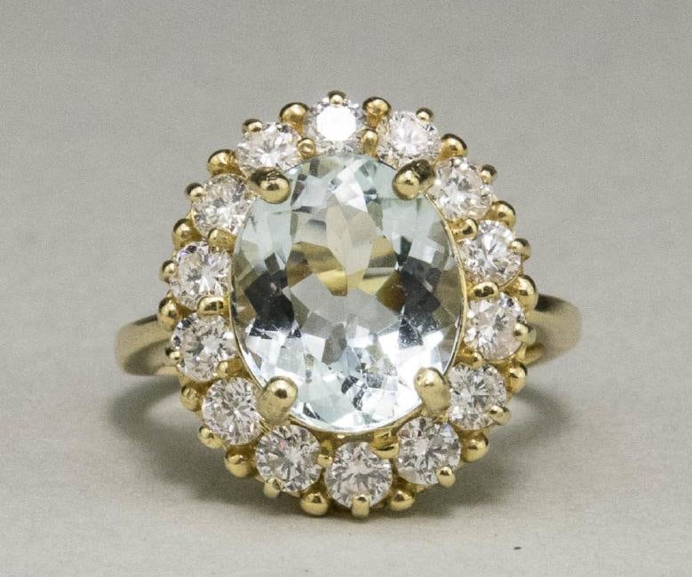 Aquamarin Ring Aquamarin Ring von southseapearlco