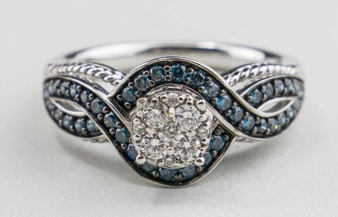 Blauer Diamant-Ring von southseapearlco