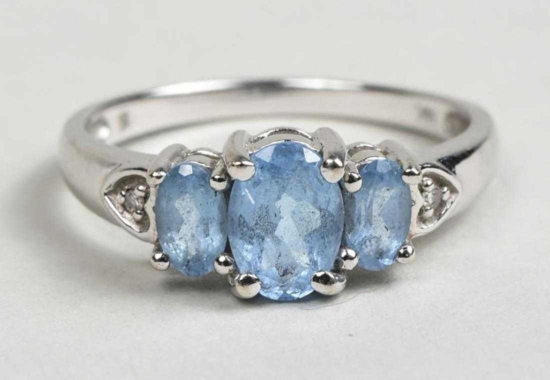Blauer Topas Ring von southseapearlco