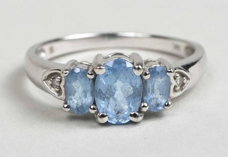 Blauer Topas Ring von southseapearlco