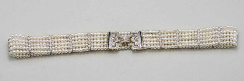 Cultured Pearl Und Diamant Halsband von southseapearlco