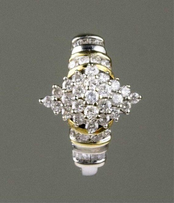 Diamant-Cocktail-Ring von southseapearlco