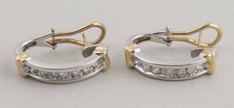 Diamant-Reifen-Ohrringe Diamant-Reifen-Ohrringe von southseapearlco