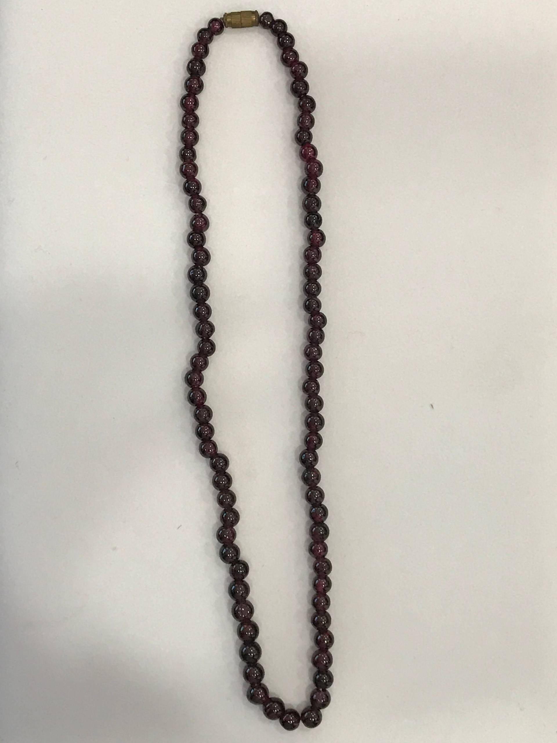 Granat Halskette von southseapearlco