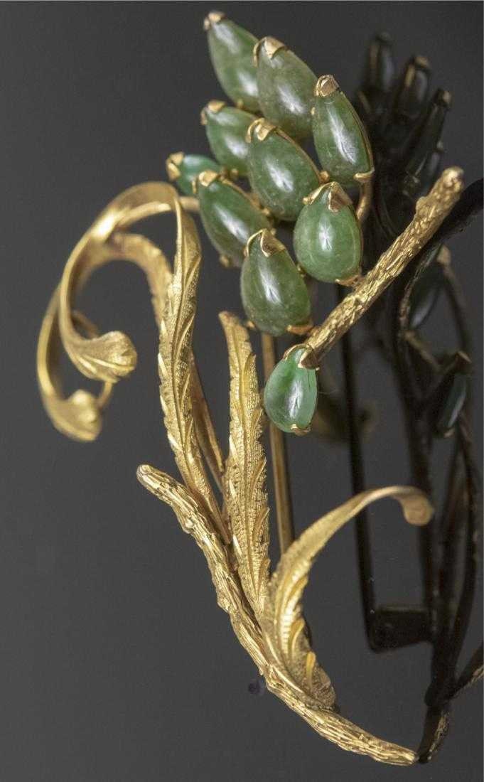 Grüne Blume Pin von southseapearlco