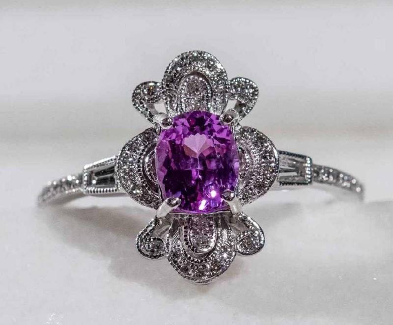 Rosa Saphir-Ring Rosa Saphir-Ring von southseapearlco