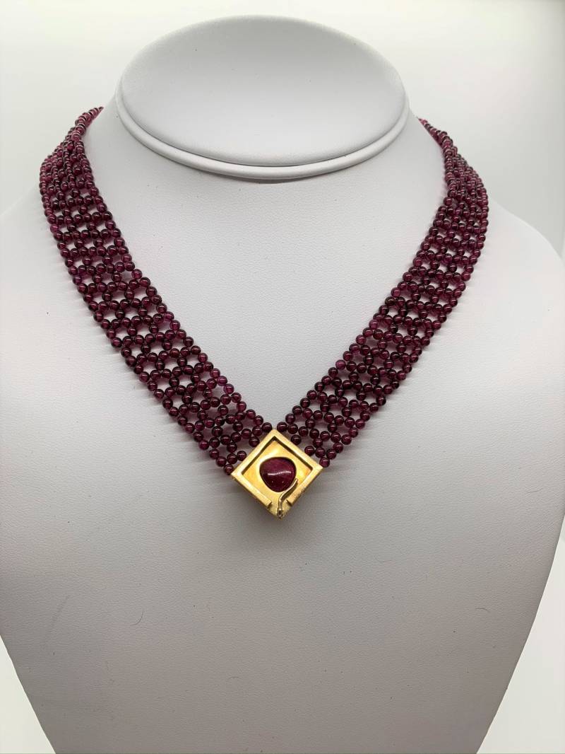 Rubin Perle Halskette Rubin Perle Halskette von southseapearlco