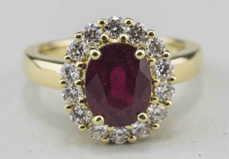 Rubin Und Diamant Ring Rubin Und Diamant Ring von southseapearlco