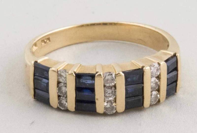 Saphir Und Diamant Als Ring Saphir Und Diamant Als Ring von southseapearlco