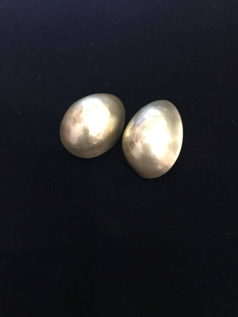 Set Vintage Gold Ei Ohrringe Set Vintage Gold Ei Ohrringe von southseapearlco