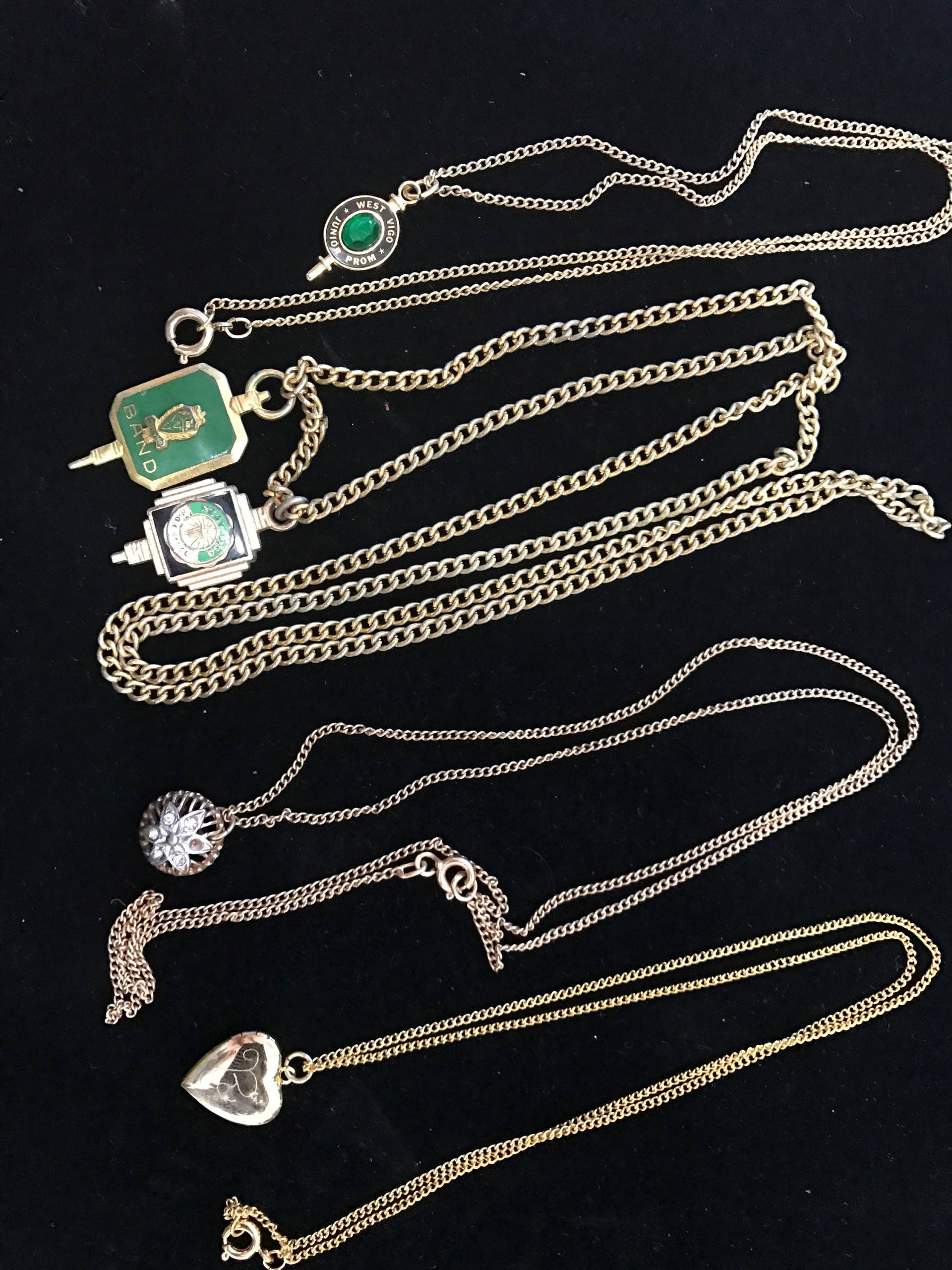 Vier Anhänger Halsketten von southseapearlco