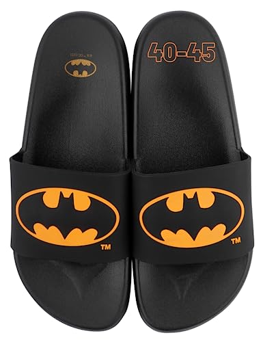 soxo The Batman Badelatschen Herren Bunte Flip Flops Lustige Badeschlappen Latschen Bunt 42-43 Batman von soxo