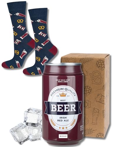 soxo Dose Socken Herren Bier Geschenke Für Männer Lustige Geschenk Sommer Socks Men 40-45 Irish Red Ale2 1 Paar soxo Dose Socken Herren Bier Geschenke Für Männer Lustige Geschenk Sommer Socks Men 40-45 Irish Red Ale2 1 Paar von soxo