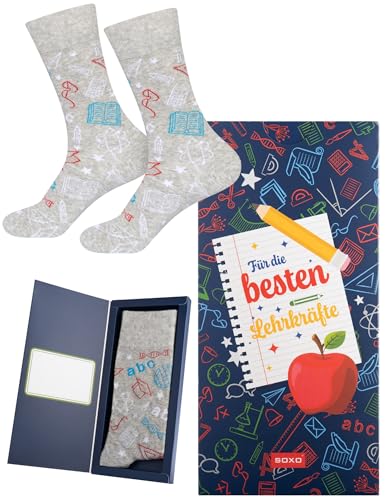 soxo Lehrkräfte Socken Damen Herren Damensocken Lange Baumwolle Männer Lehrerin 35-40 Socken Frauen soxo Lehrkräfte Socken Damen Herren Damensocken Lange Baumwolle Männer Lehrerin 35-40 Socken Frauen von soxo