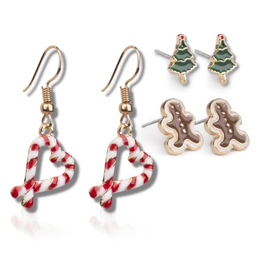 soxo Weihnachten Ohrringe Hängend Set Geschenke Für Frauen Süßigkeiten 3 Paar soxo Weihnachten Ohrringe Hängend Set Geschenke Für Frauen Süßigkeiten 3 Paar von soxo