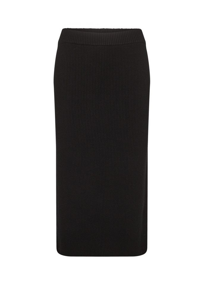 soyaconcept Bleistiftrock Damen Bleistiftrock - Midirock mit Rippenstruktur - soyaconcept von soyaconcept
