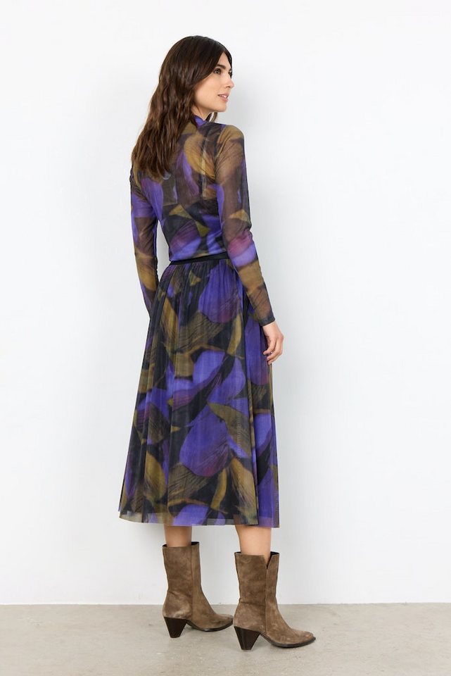 soyaconcept Bleistiftrock SC-ALDA AOP 47 DK GRAPE von soyaconcept