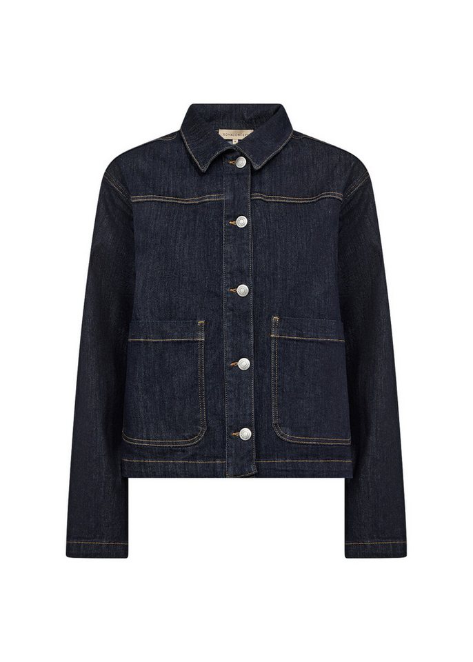 soyaconcept Blusenblazer SC-KIMBERLY 41 RAW BLUE DENIM von soyaconcept