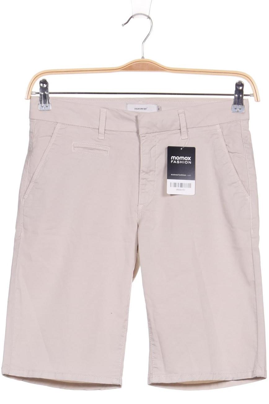 soyaconcept Damen Shorts, cremeweiß von soyaconcept