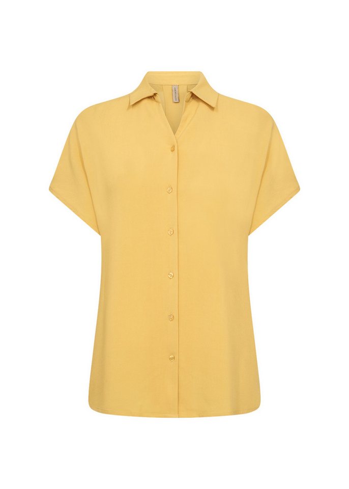 soyaconcept Kurzarmbluse - Klassisches Hemd aus Viskose mit femininer Passform von soyaconcept