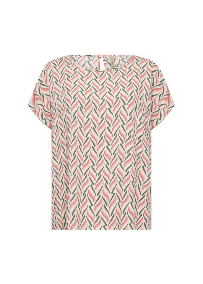 soyaconcept Langarmbluse SC-PENNY 1 PEACH COMBI von soyaconcept