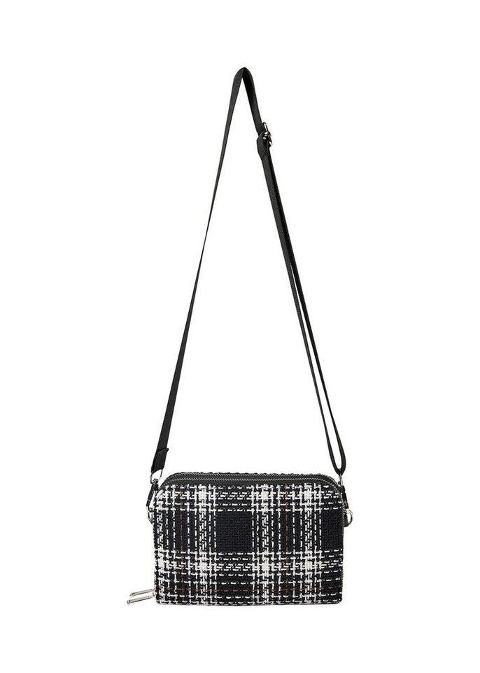 soyaconcept Mini Bag - Crossbody-Bag in Karo-Muster mit Metalldetails von soyaconcept