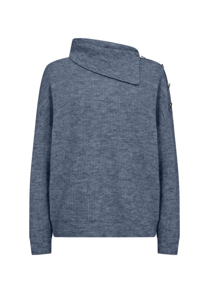 soyaconcept Strickpullover Pullover SC-NESSIE 62 SOYACONCEPT blau von soyaconcept