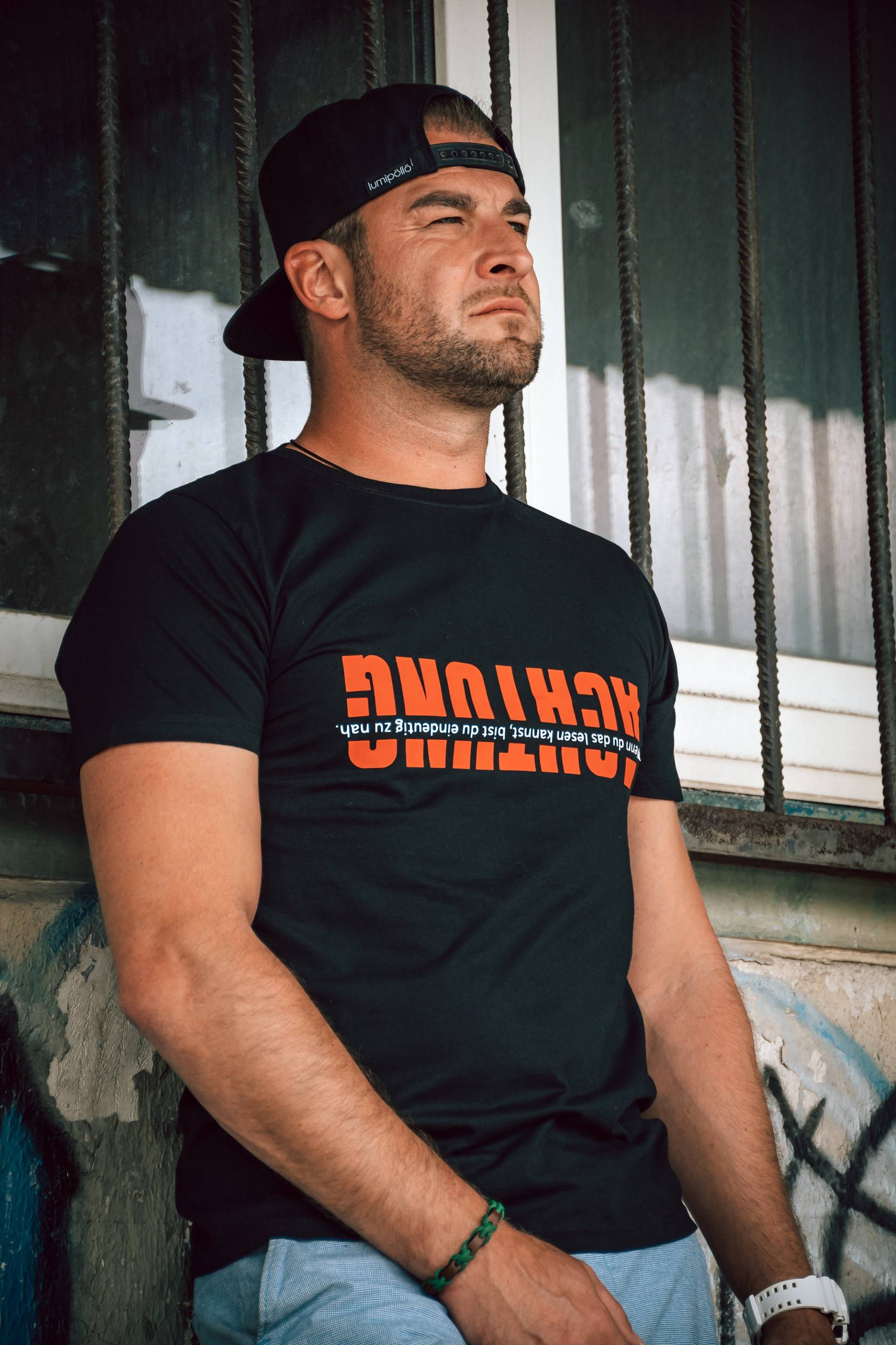 T-Shirt "Achtung" T-Shirt "Achtung" von spaghettato