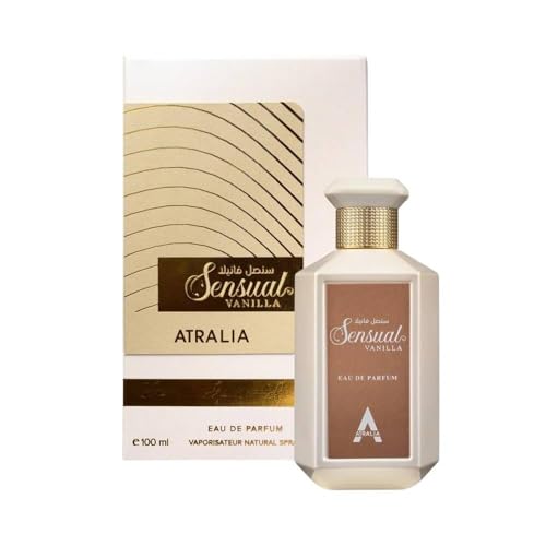 Atralia Sensual Vanilla Eau de Parfum Unisex 100ML – Verführerischer Duft mit Noten von Mandel, Kokosnuss und Vanille für luxuriöse Sinnlichkeit und Eleganz von spanish fly
