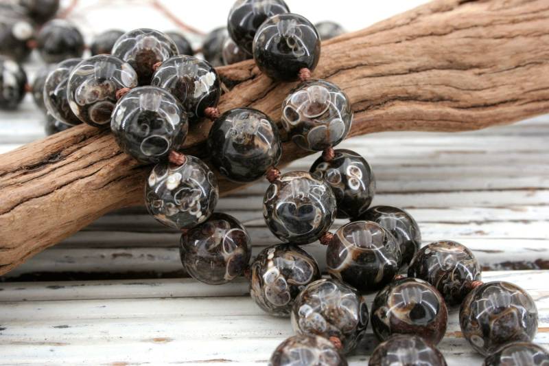 Turritella Achat Perlen Strang | 14.5-16 Mm | Etb00944 von sparklelittle