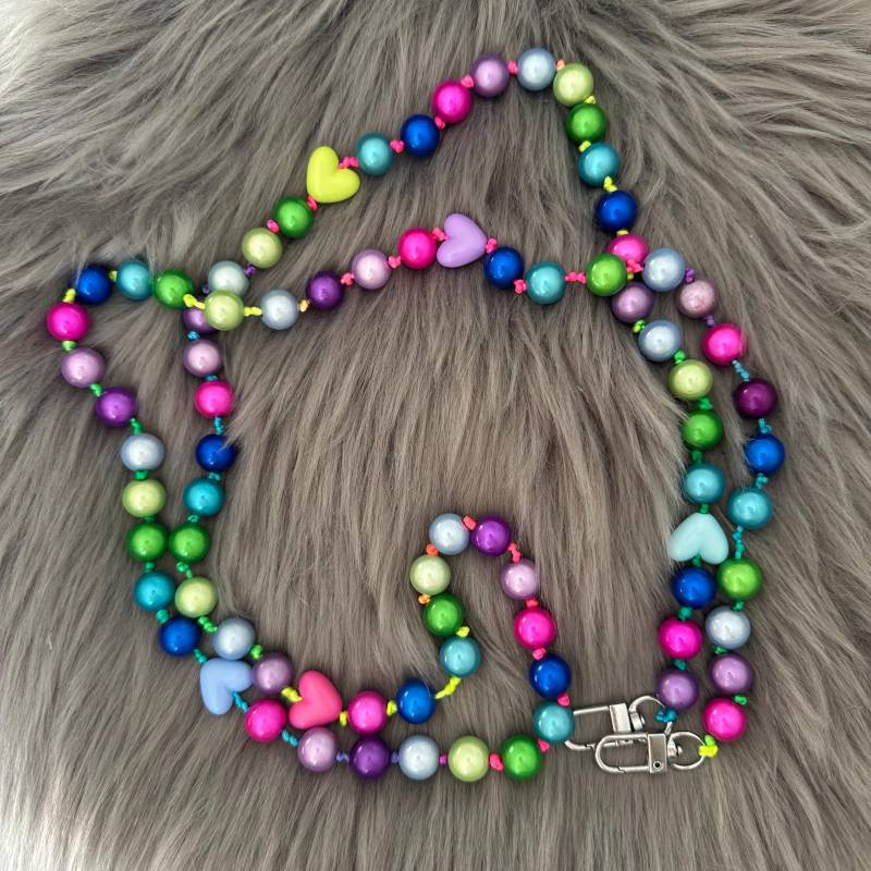 Wunderschöne Handykette Mit Magic Pearls & Süßen Detailperlen von sparklingheavenbylu