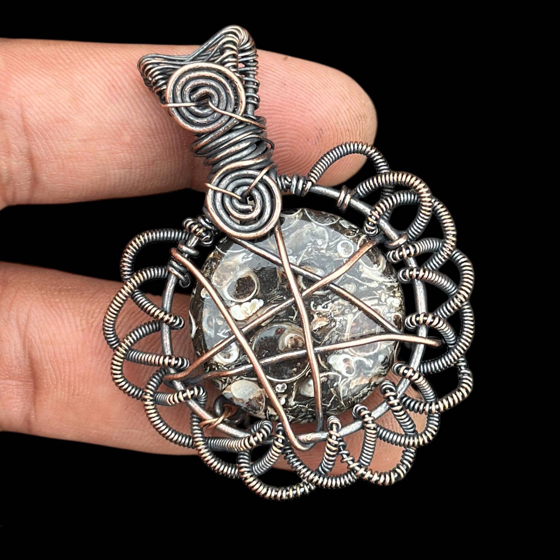 Jasper Kupferdraht Anhänger Geschenk Feind Ihren Schmuck Handgemachte Oxidase Jasper Kupferdraht Anhänger Geschenk Feind Ihren Schmuck Handgemachte Oxidase von sparrowwrappedgems