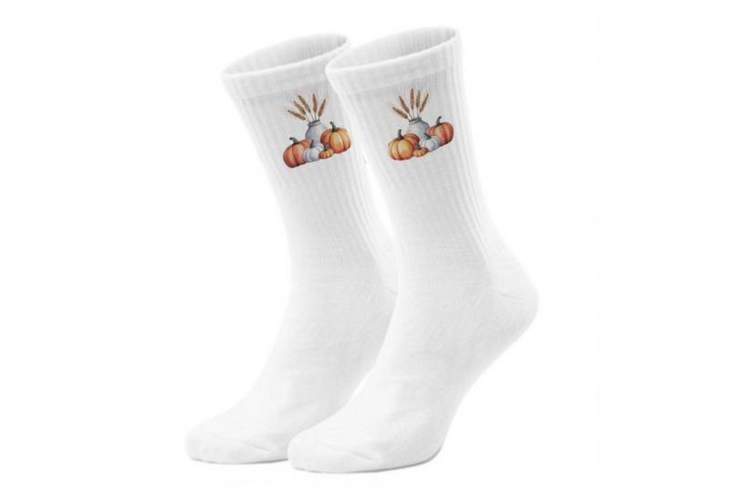 speecheese Freizeitsocken epicsocks Erntezauber Kürbisse und Weizen Socken in 42-46 im Paar von speecheese