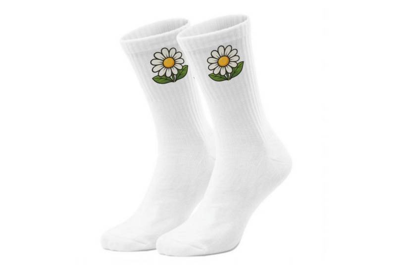 speecheese Freizeitsocken epicsocks Floral Fantasy Zarte Gänseblümchen Socken in 42-46 im Paar von speecheese