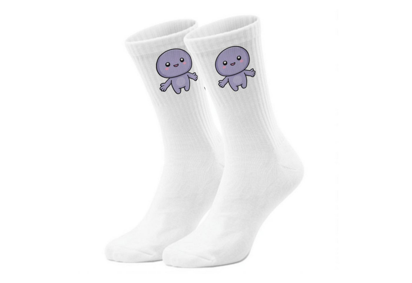 speecheese Freizeitsocken epicsocks Kawaii Friends Hug Me lila Socken in 42-46 im Paar von speecheese