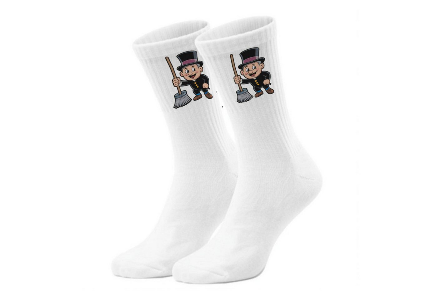 speecheese Freizeitsocken epicsocks LuckySteps Glücksbringer Schornsteinfeger Socken in 42 46 von speecheese
