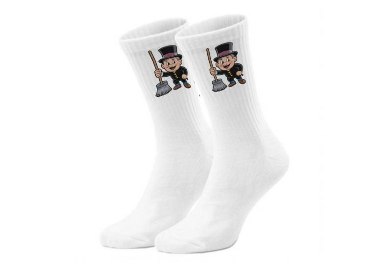 speecheese Freizeitsocken epicsocks LuckySteps Glücksbringer Schornsteinfeger Socken in 42 46 von speecheese