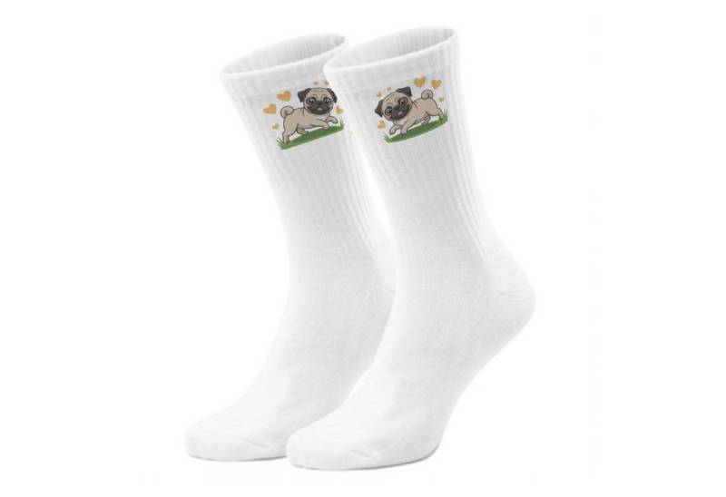 speecheese Freizeitsocken epicsocks Pug Paradise Hopsen Socken in 42-46 im Paar von speecheese