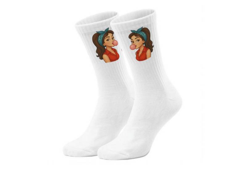 speecheese Freizeitsocken epicsocks Retro Vibes Kaugummi Pop Socken in 42-46 im Paar von speecheese