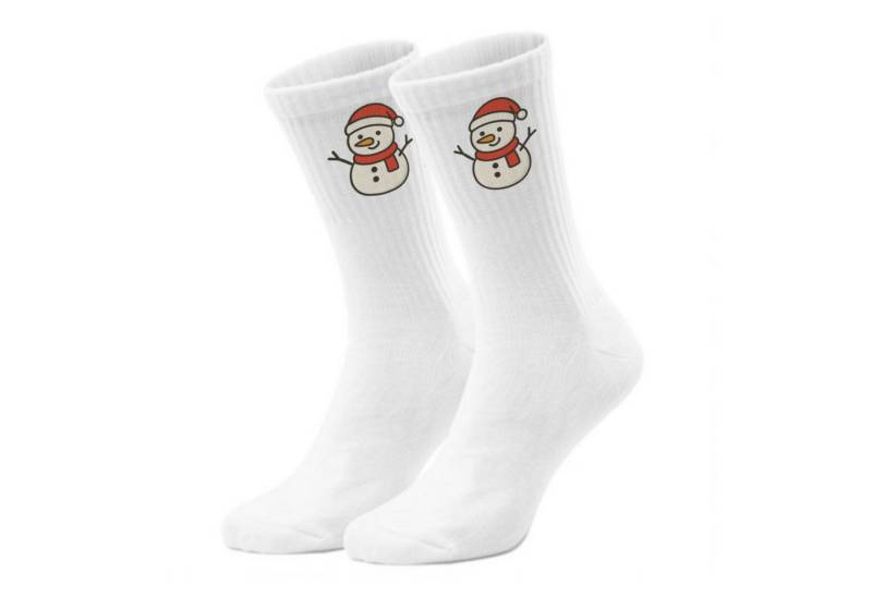 speecheese Freizeitsocken epicsocks Weihnachtsträume Schneemann Socken in 42-46 im Paar von speecheese