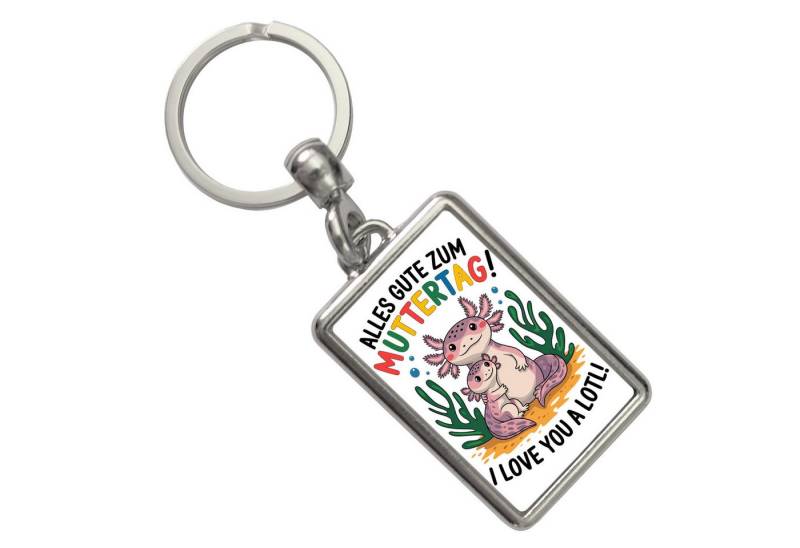speecheese Schlüsselanhänger Axolotl Mutter-Kind Schlüsselanhänger Alles Gute zum Muttertag! von speecheese
