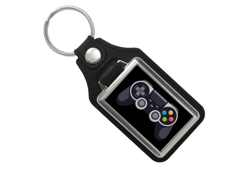 speecheese Schlüsselanhänger Videospiel Controller Schlüsselanhänger mit Kunstleder Anhänger Gamer von speecheese